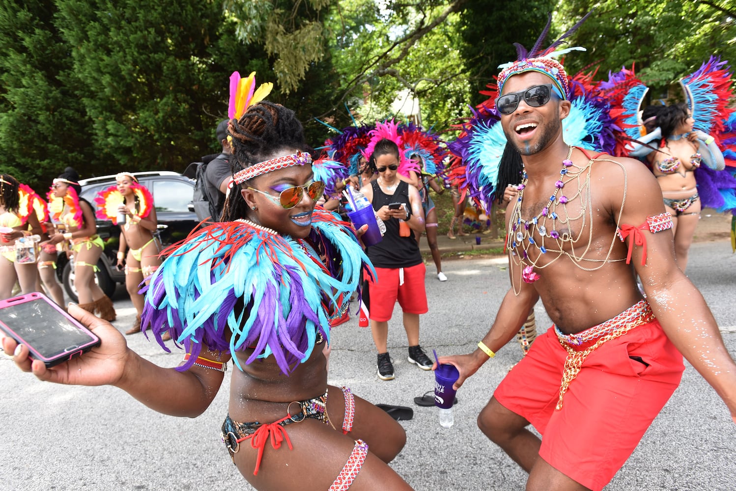 Atlanta Caribbean Carnival Parade in Decatur, May 27 2017