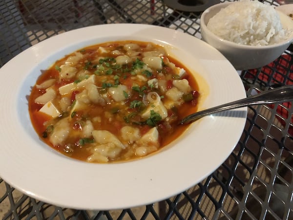 The Spicy Tofu with Fish Fillet at Hai Authentic Chinese in Decatur is like mapo tofu with flaky fish stirred in. CONTRIBUTED BY WENDELL BROCK