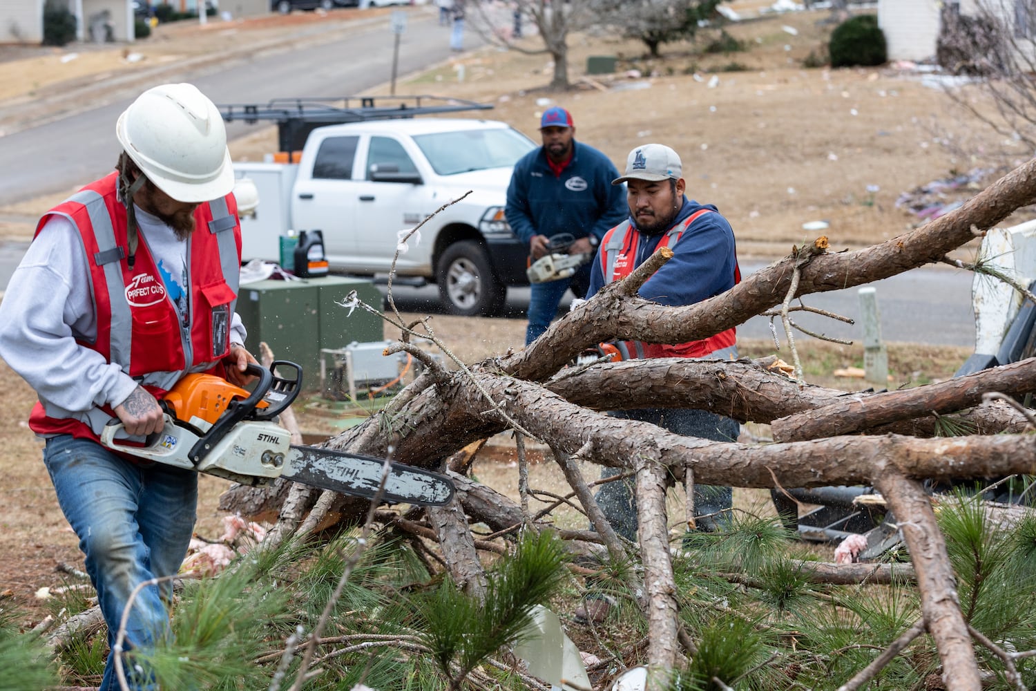 Storm damage  in Lagrange 