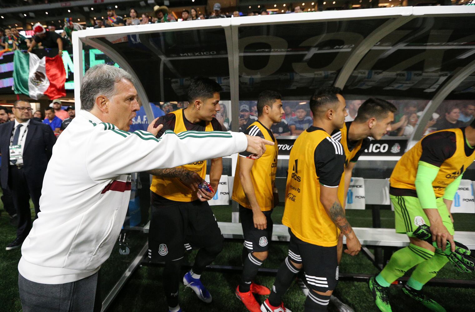 Photos: Former Atlanta United manager leads Mexico to victory at Mercedes-Benz Stadium