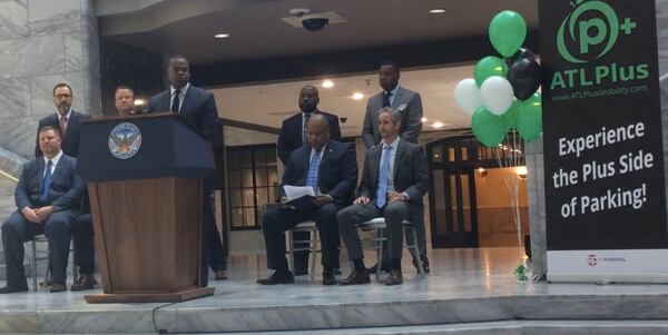 Mayor Kasim Reed announced a new parking program that has replaced the controversial ParkAtlanta.