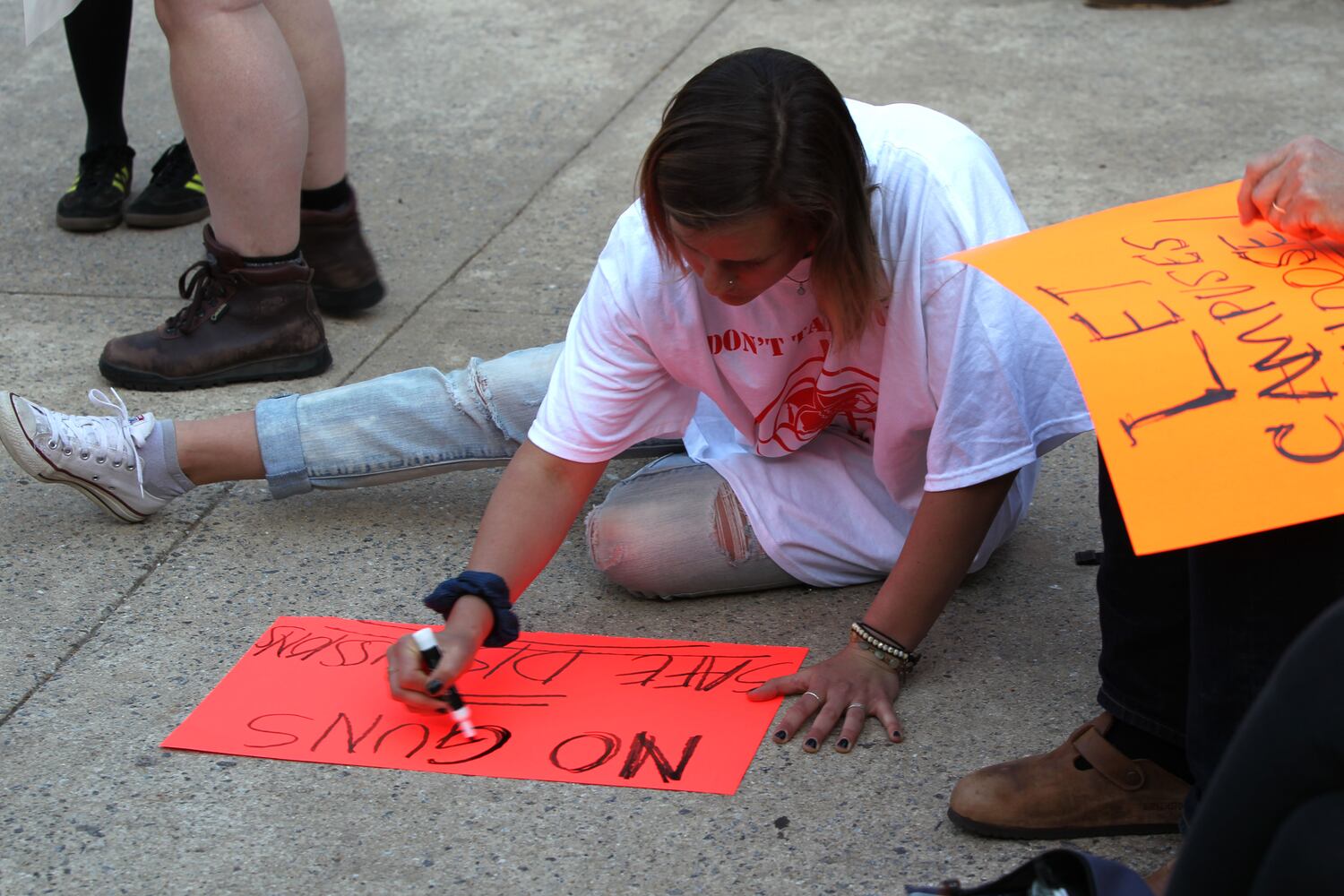 Campus Carry protest at UGA