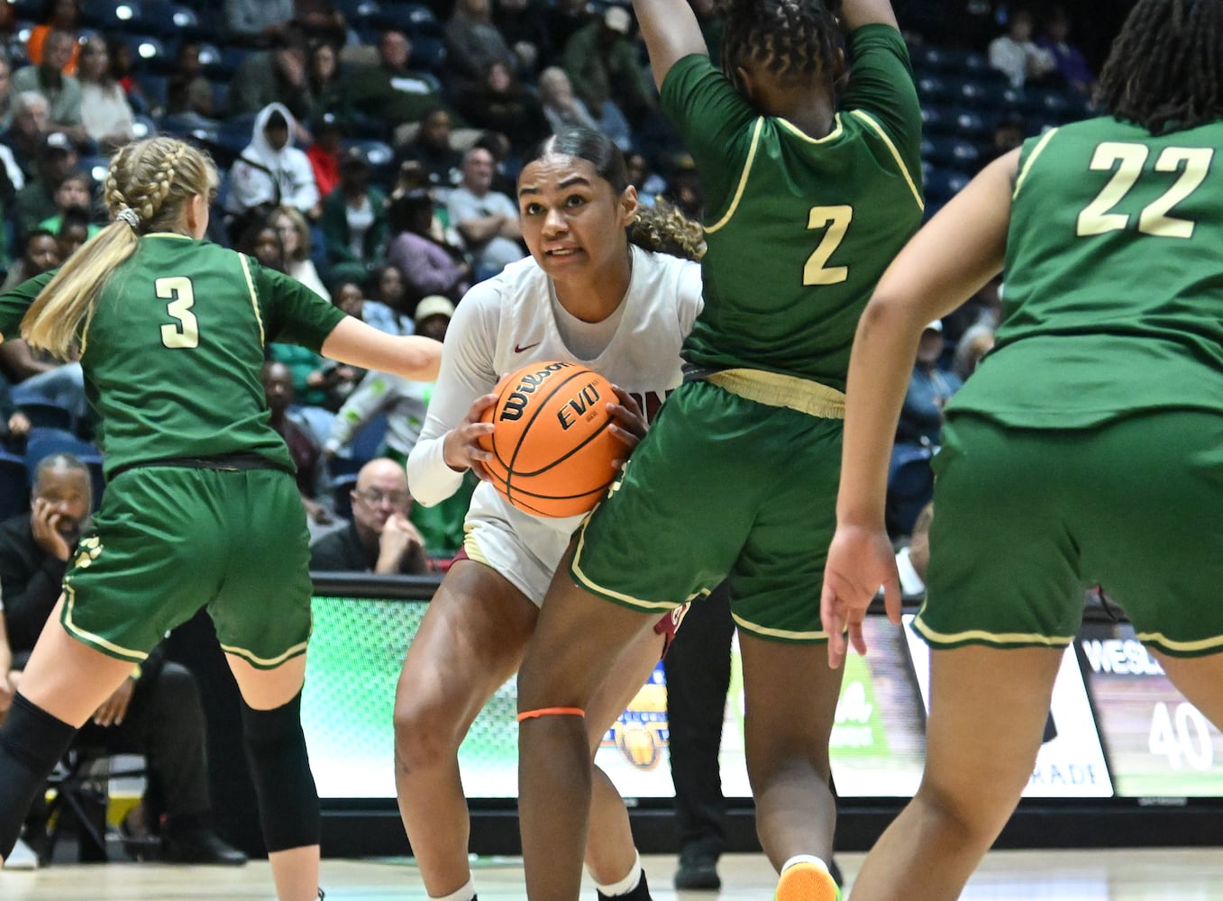 Day 3 - Class 3A Girls: Hebron Christian vs. Wesleyan