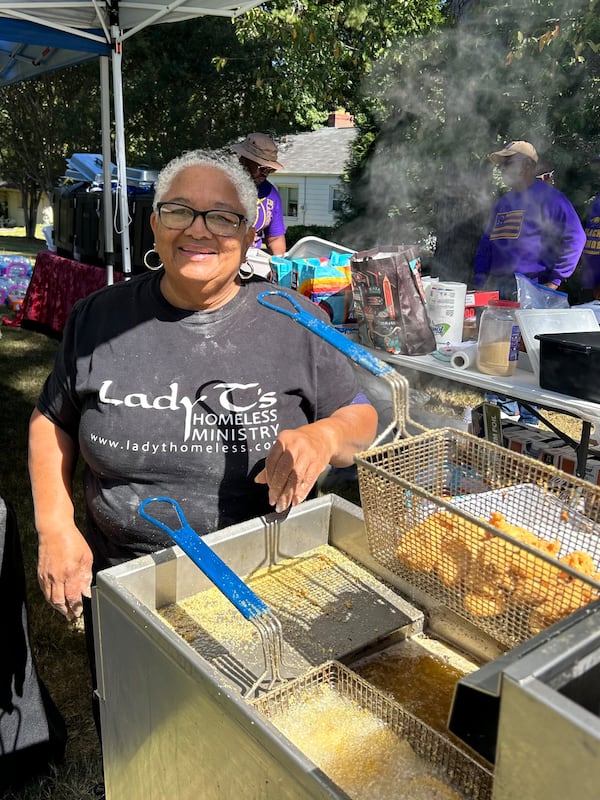 Teresa “Lady T” Hamilton dedicates her life to serving hot, homemade meals out of her SUV to almost 1,000 homeless people a week. (Courtesy of Lady T's Homeless Ministry )