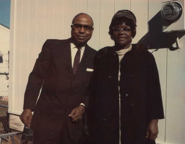 Austell Rev. Emma Rowland with her late husband George Parker. Photo courtesy of Rowland's granddaughter Cheryl Clark Pope.