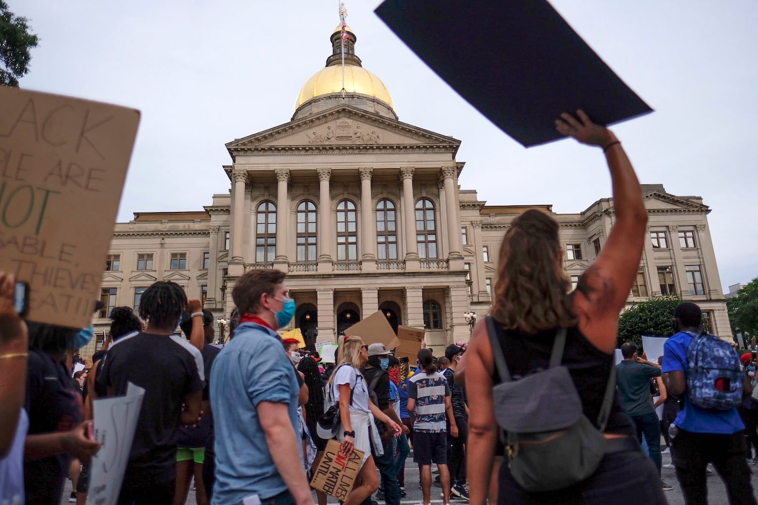 PHOTOS: 10th day of protests in Atlanta