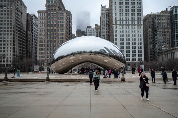 Democrats have chosen Chicago to host their 2024 national convention and party leaders said the choice reflects their momentum in the Midwest. (Jim Vondruska/The New York Times)
                      