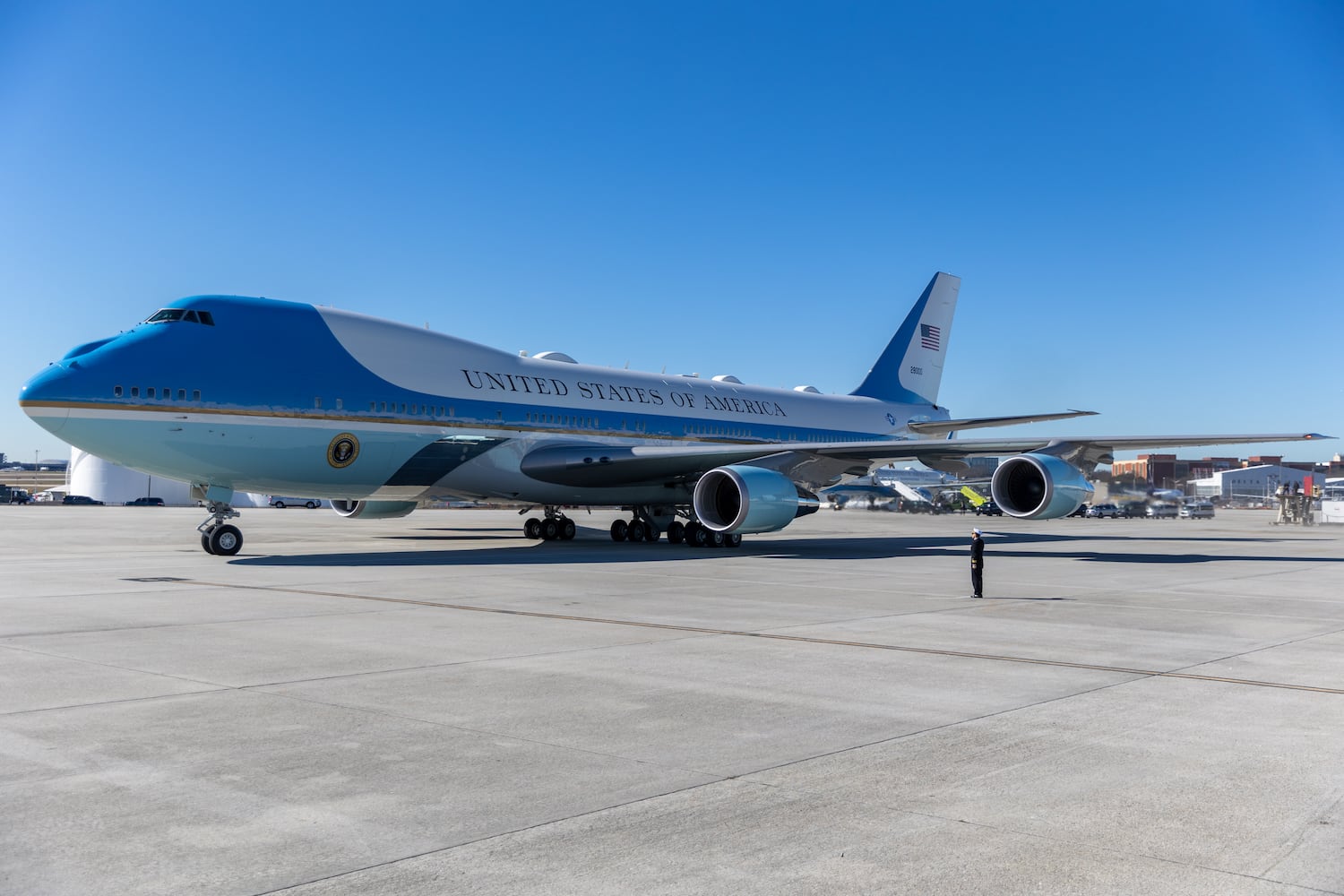 Biden & Harris Air Force One Arrival