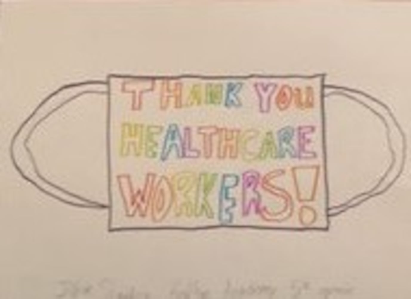 Art from the Heart: Kids thank front-line health care workers