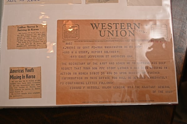 On Sept. 20 of 1950, the U.S. Army sent Medal of Honor recipient Luther Story’s mother a telegram, telling her that her son was missing in action in the Korean War.