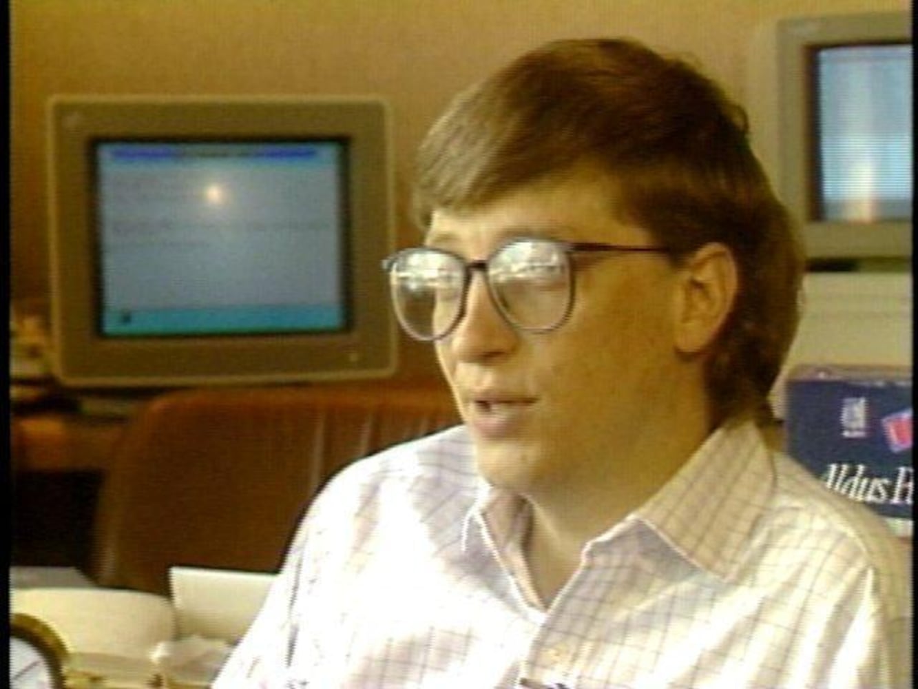 Bill Gates speaking to interviewer, date unknown