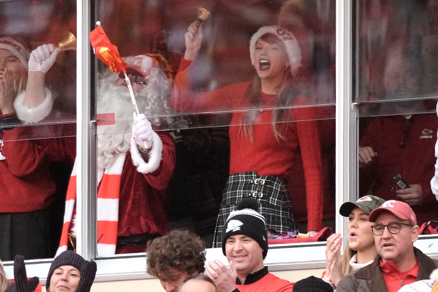 Taylor swift at Chiefs games