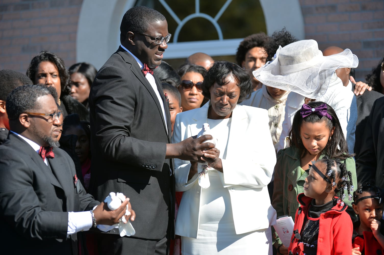 Family and friends attend Emani Moss' funeral