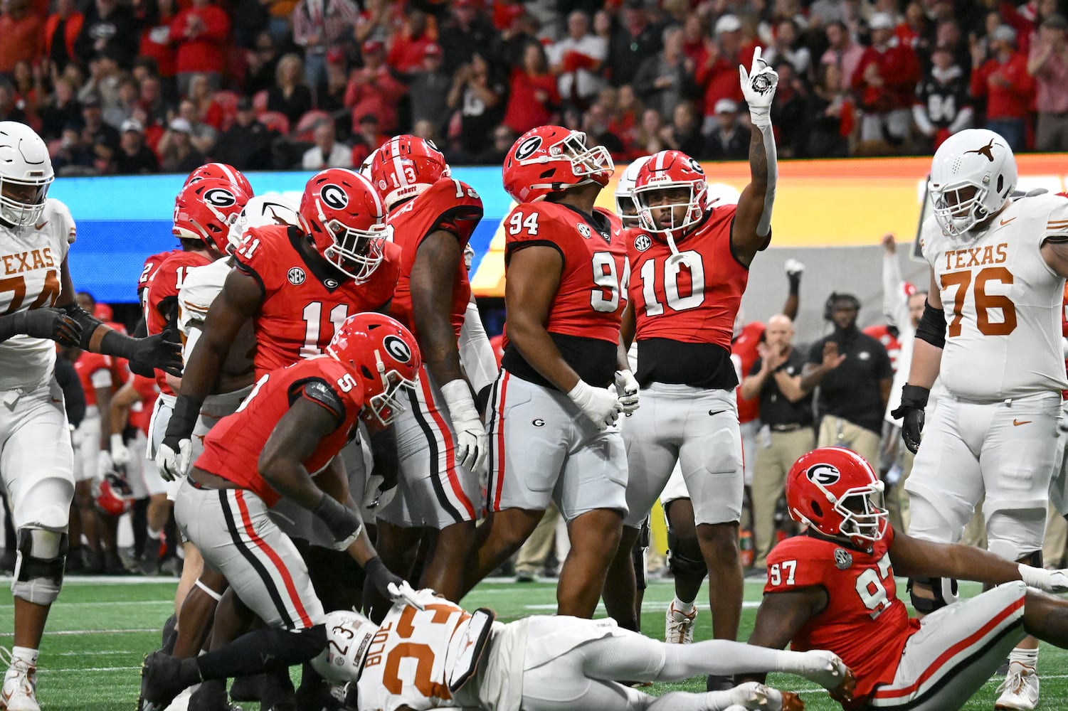 SEC Championship Georgia vs Texas