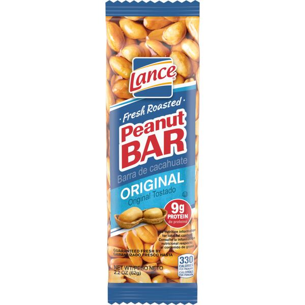 Recently discontinued, Lance Peanut Bar contained roasted peanuts, sugar, corn syrup and salt, resulting in a sweet, crunchy snack. CONTRIBUTED