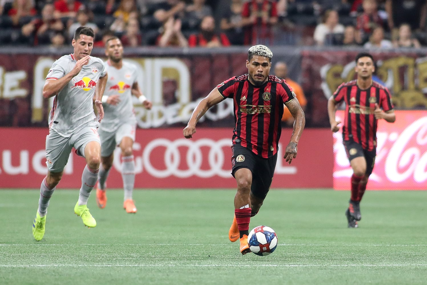 Photos: Atlanta United, NY Red Bulls meet at Mercedes-Benz Stadium