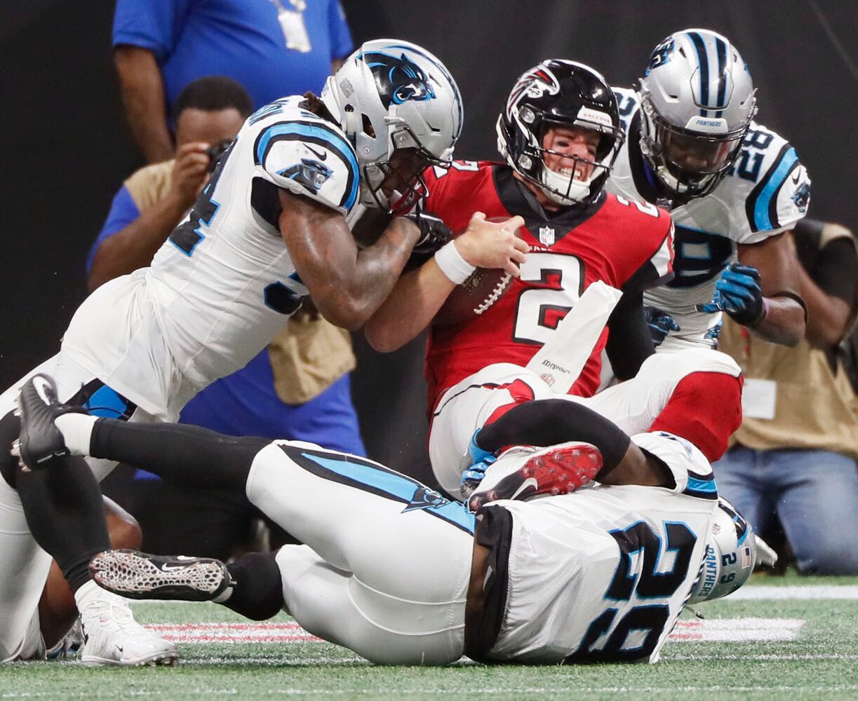 Photos: Falcons defeat Panthers, 31-24