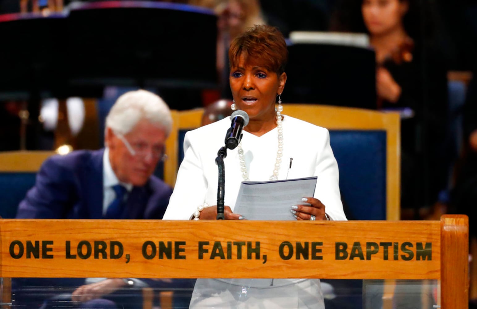 Photos: Aretha Franklin funeral