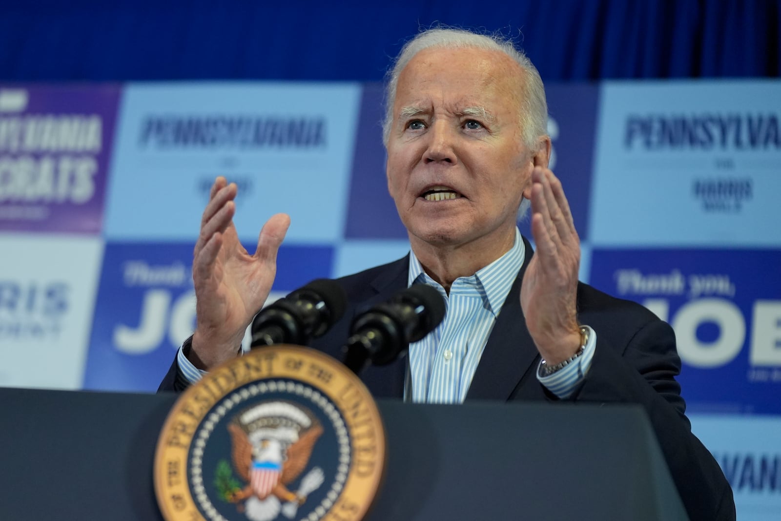 President Joe Biden is scheduled to address the nation this morning.