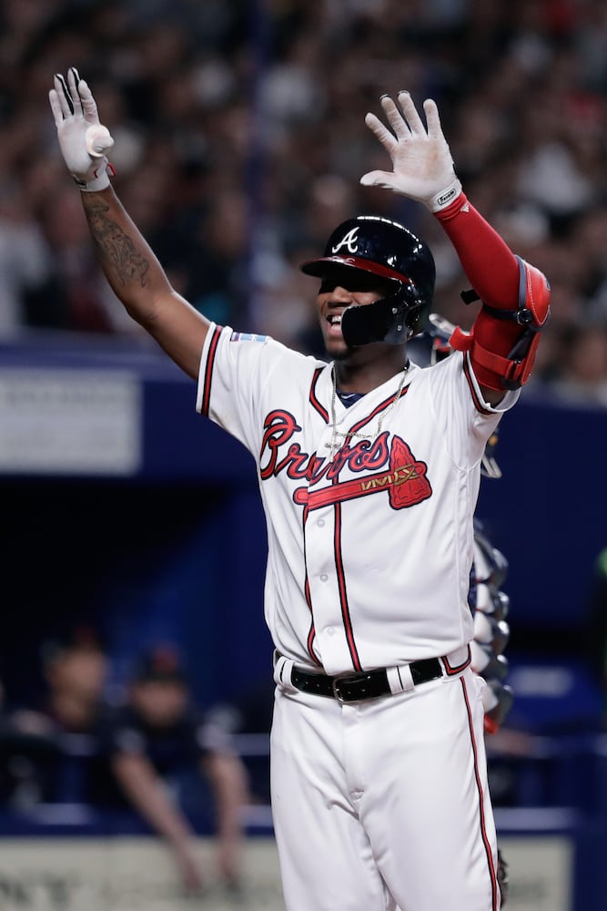 Photos: See Acuna’s home run in Japan All-Star series