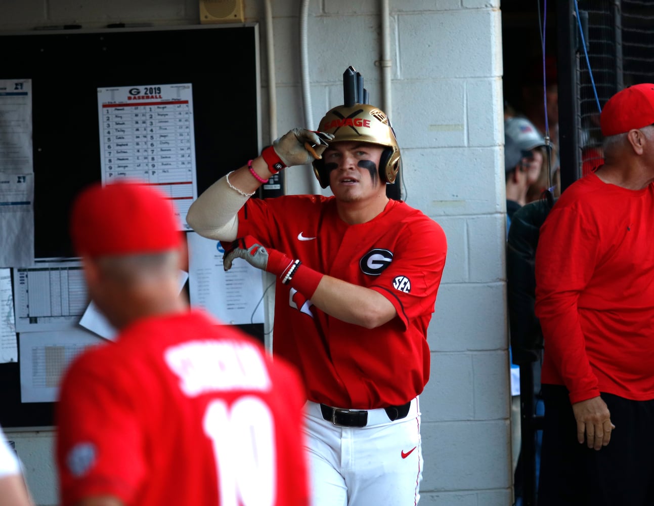 Photos: Bulldogs rout Mercer in NCAA baseball