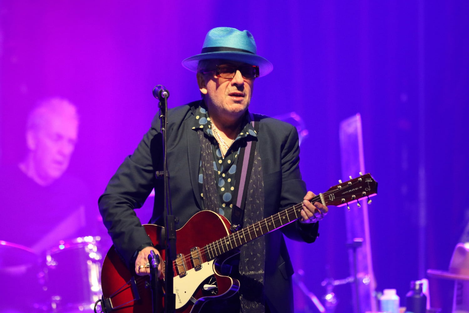 Elvis Costello & the Imposters, featuring Charlie Sexton on guitar, rocked the sold out Coca Cola Roxy Theatre on Tuesday, January 30, 2024.
Robb Cohen for the Atlanta Journal-Constitution