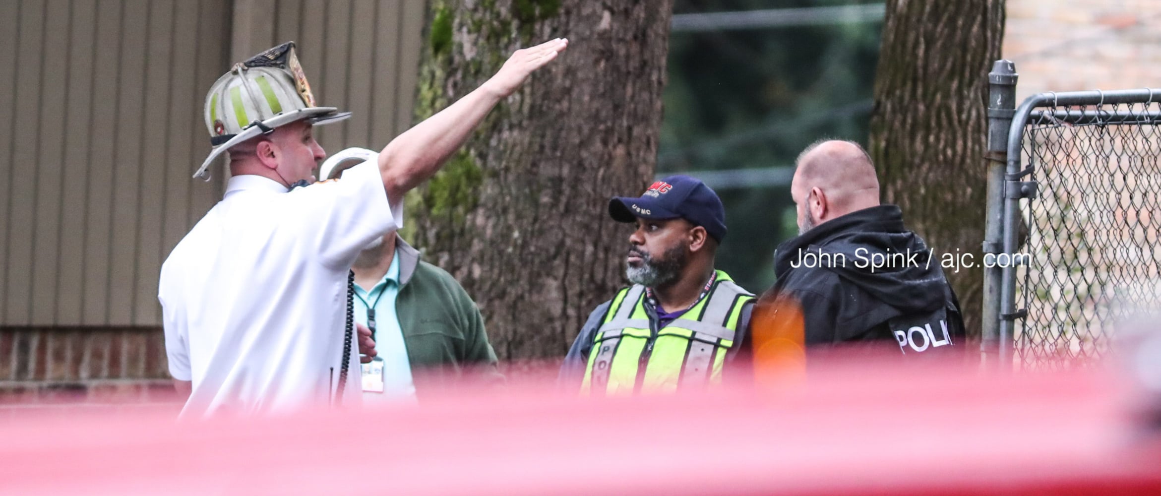 PHOTOS: Plane hits townhome complex in DeKalb County