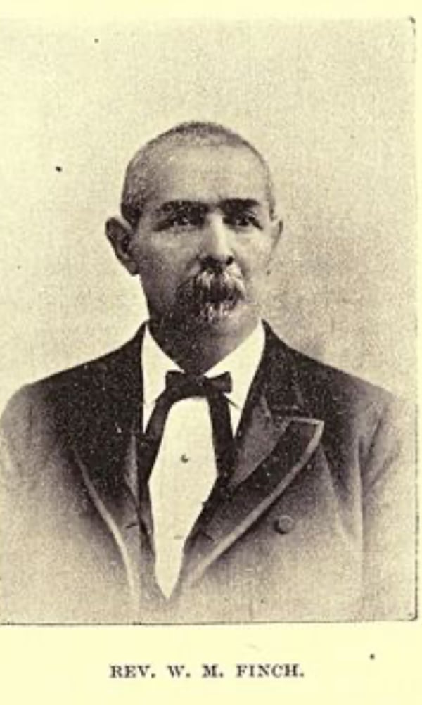 The Rev. William Finch’s ascent to public office came during the Reconstruction Era, a time when African American men were granted the right to vote for the first time. (Courtesy)