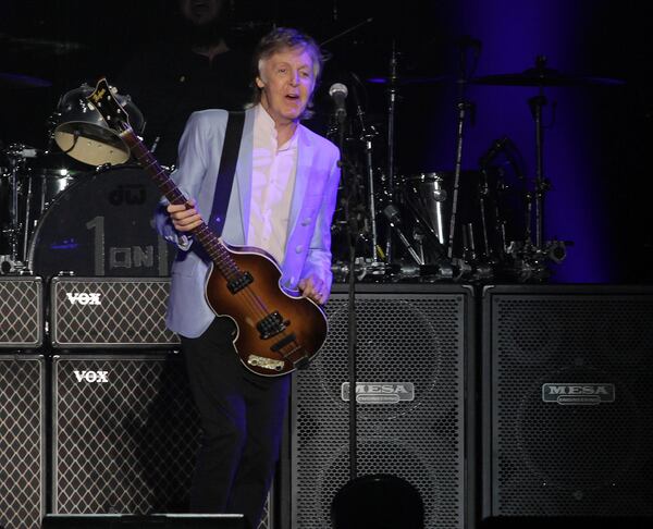  Paul McCartney performed a three-hour, career-spanning set. (Akili-Casundria Ramsess/Eye of Ramsess Media)