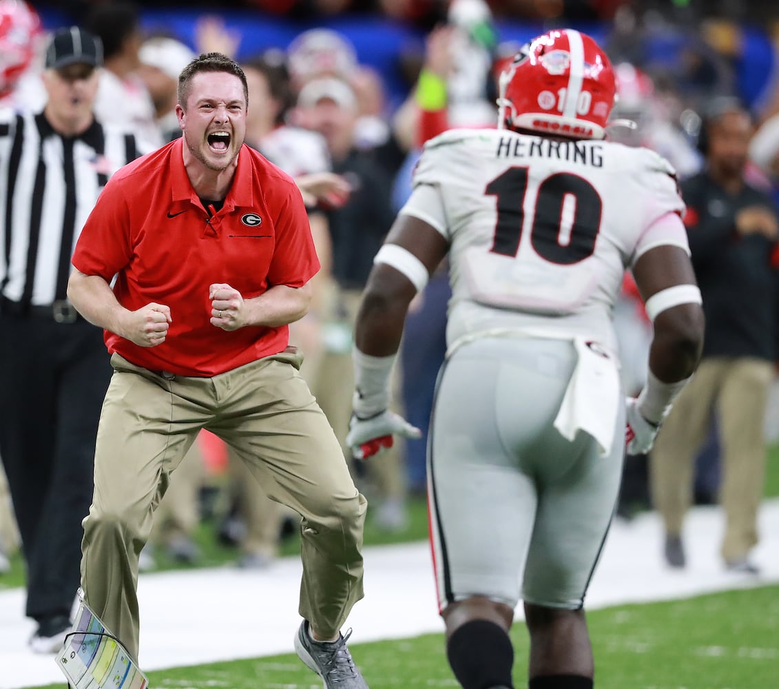 Photos: Bulldogs too much for Baylor in Sugar Bowl