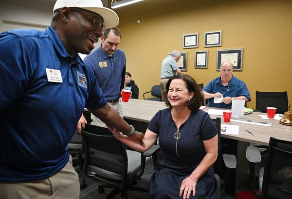 Former Republican state Sen. JaNice VanNess has stressed a need for “smart growth and responsible leadership” for running as a Democrat for deep-blue Rockdale County's most powerful post. (Hyosub Shin / AJC)