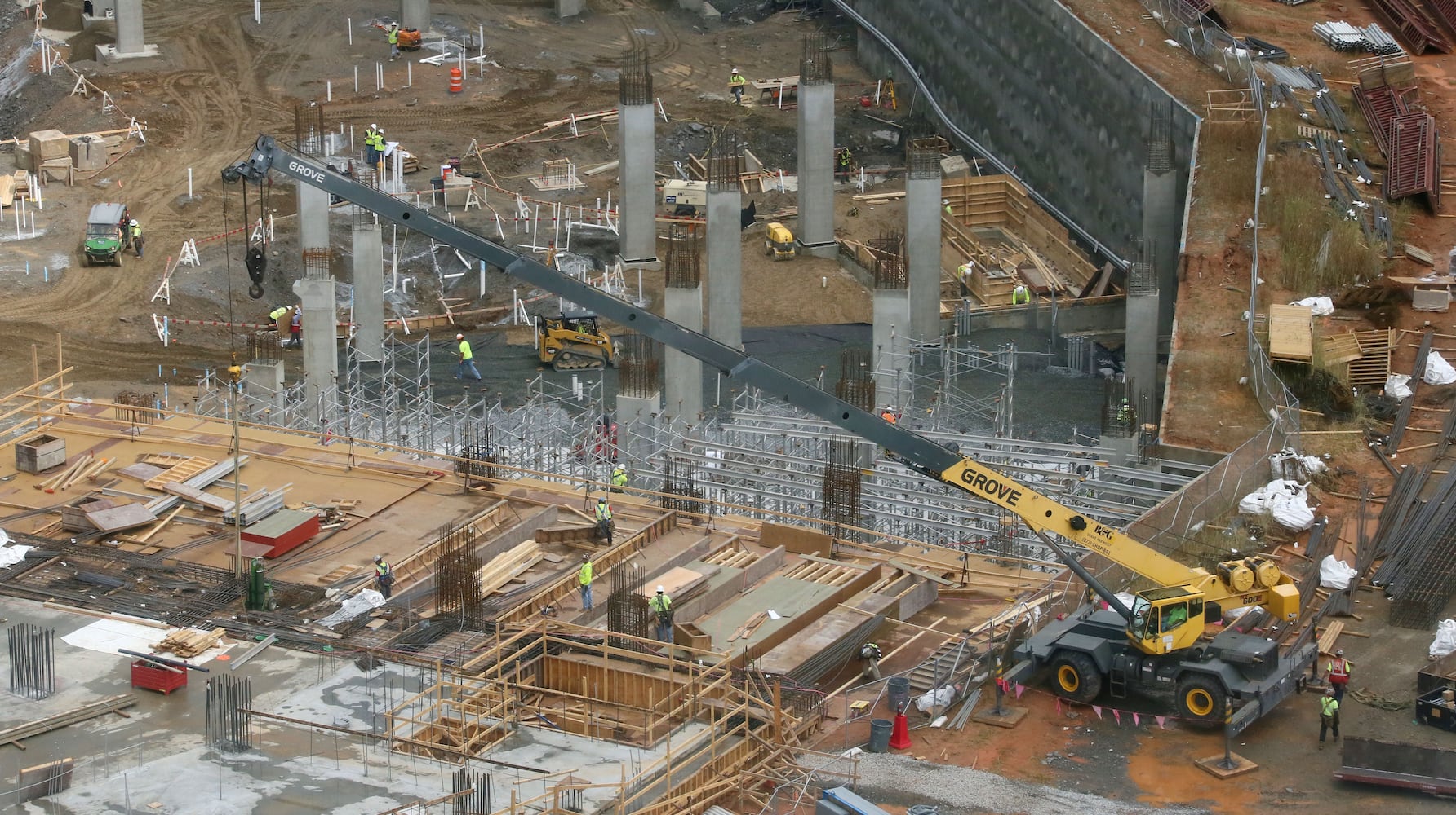 SunTrust Park construction