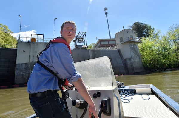 Chattahoochee Riverkeeper Jason Ulseth in 2016. HYOSUB SHIN / HSHIN@AJC.COM