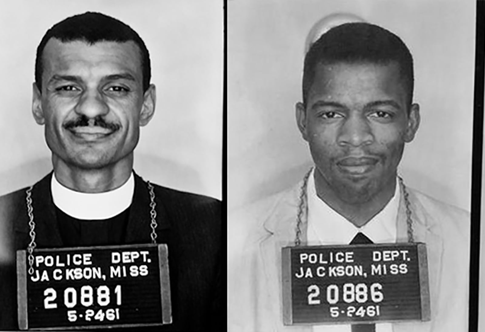 While participating in the Freedom Rides, C.T. Vivian was arrested in Mississippi. Convicted, he was shipped to the notorious Parchman Prison.
Family Photo