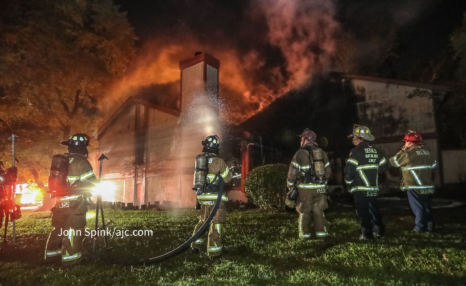 DeKalb fire townhomes