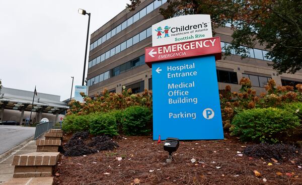 Views of  Children’s Healthcare of Atlanta as seen on Thursday, October 13,  (Natrice Miller/natrice.miller@ajc.com)  