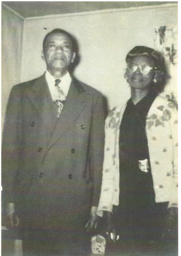 Roy Anderson and his wife, Ethel Willis Anderson, grandparents of Ed Anderson. Courtesy of Ed Anderson