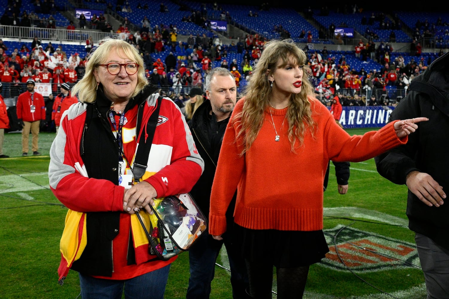 Taylor swift at Chiefs games