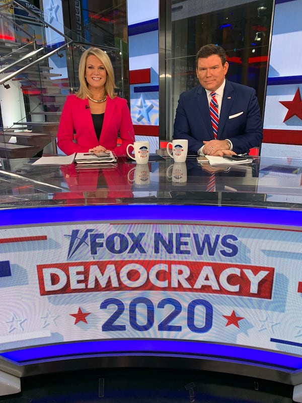 Fox News anchors Martha MacCallum and Bret Baier will be the moderators for Wednesday night's GOP presidential primary debate. (Fox News/TNS)

