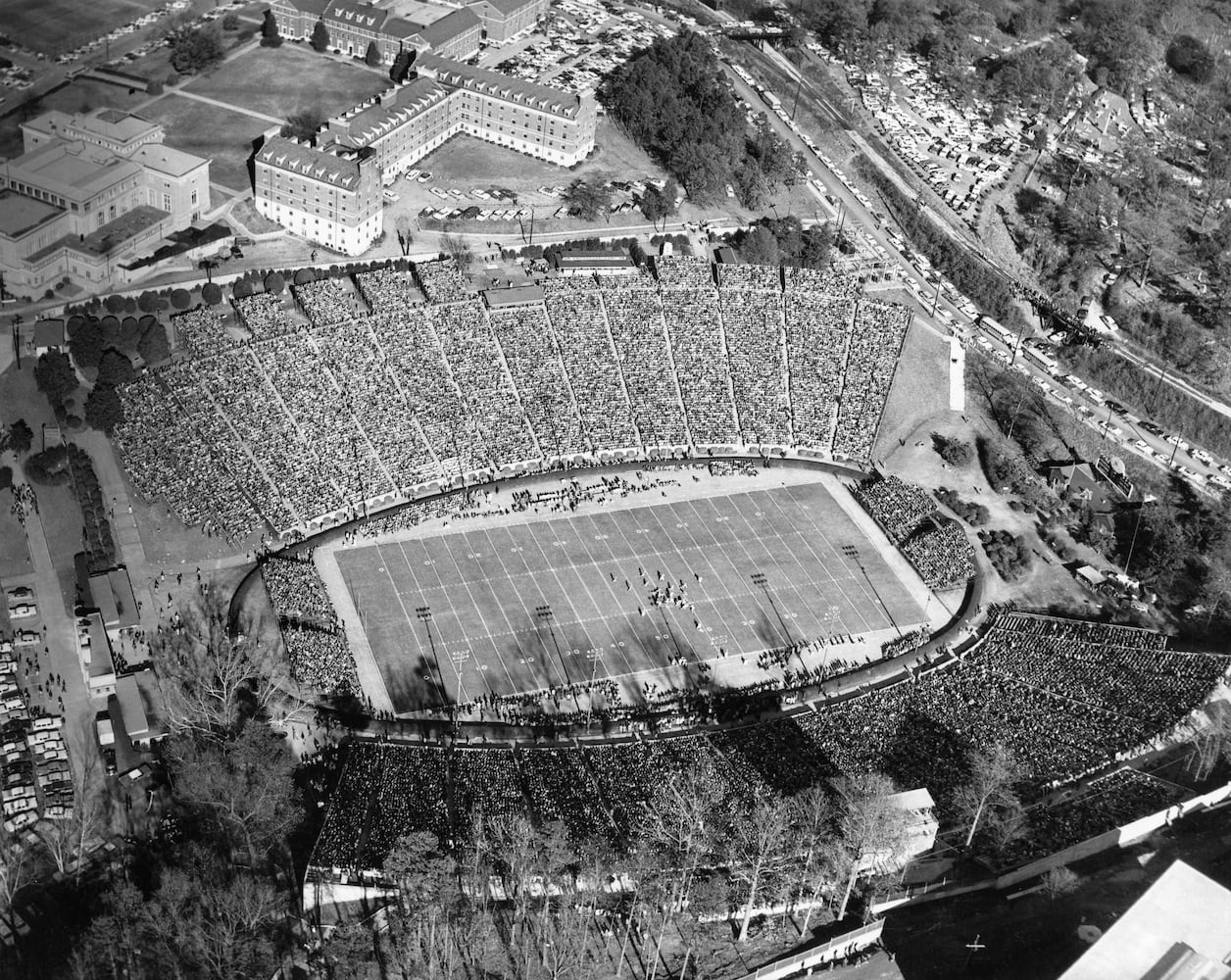 Sanford Stadium through the years