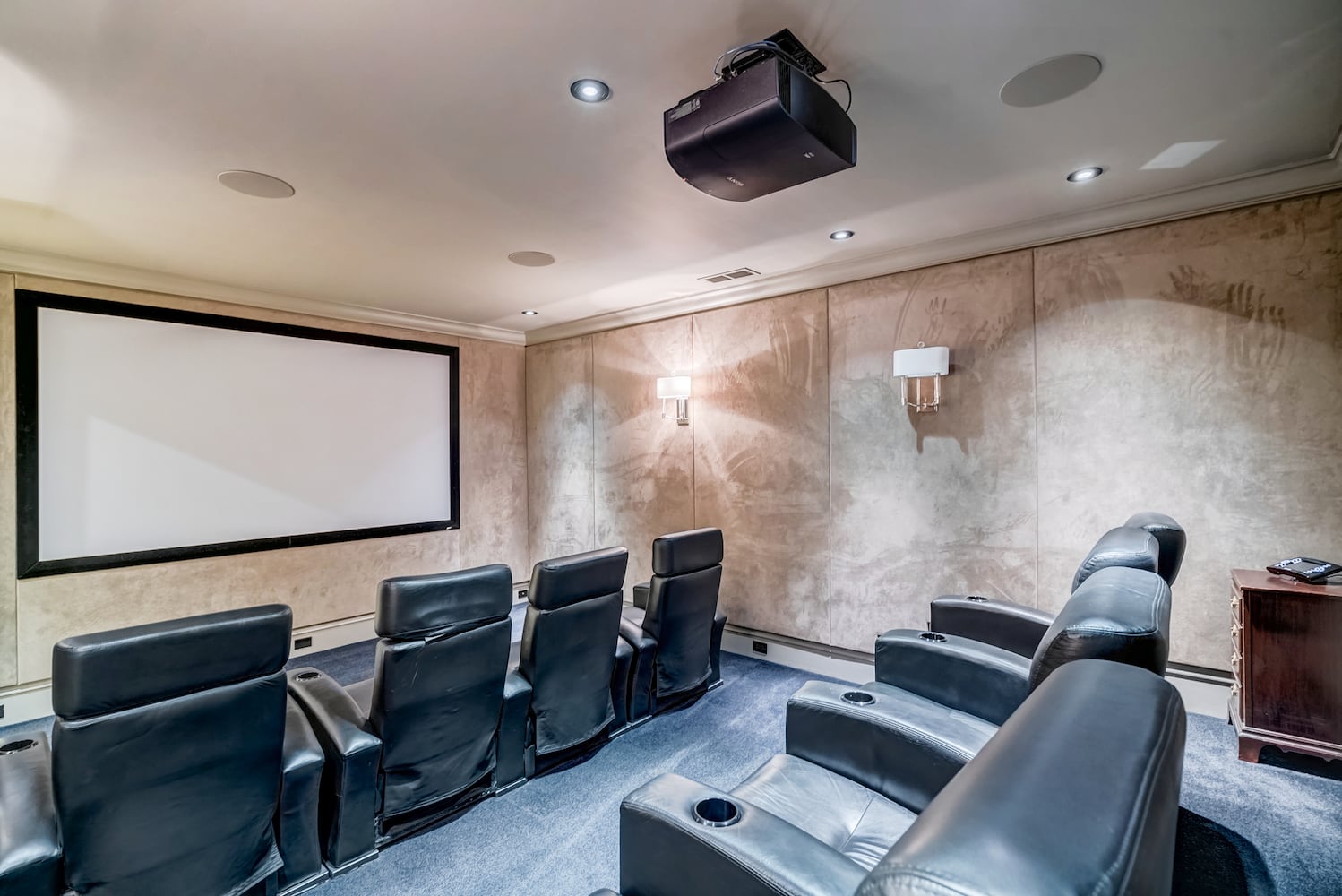 Tuxedo Park home theater