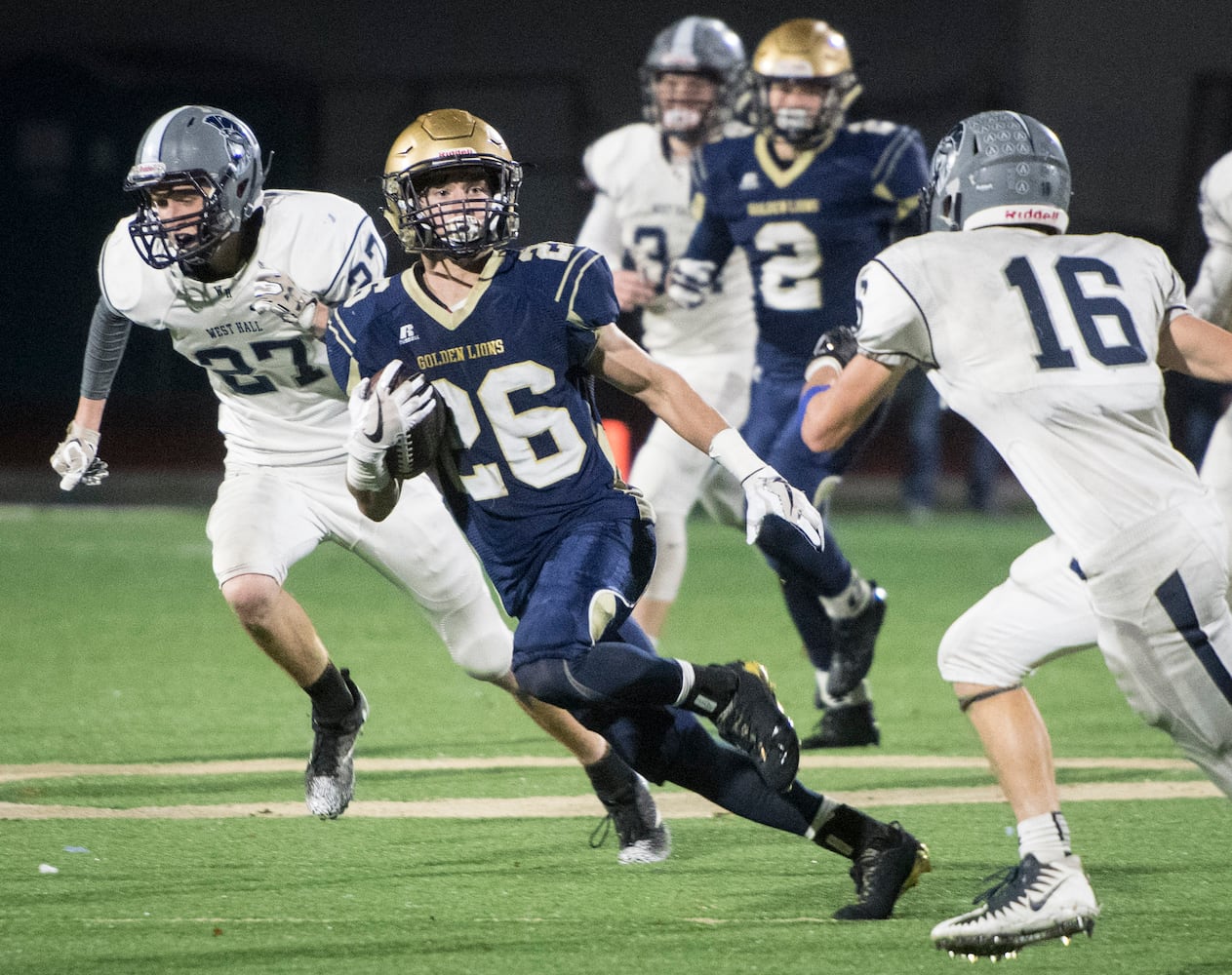 Photos: First round of high school football state playoffs