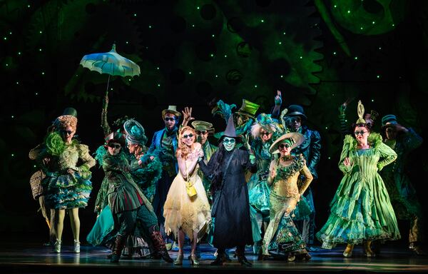 The national touring company of “Wicked” will bring the Tony Award-winning musical to Atlanta from July 5 to 30. Photo: Courtesy of Joan Marcus