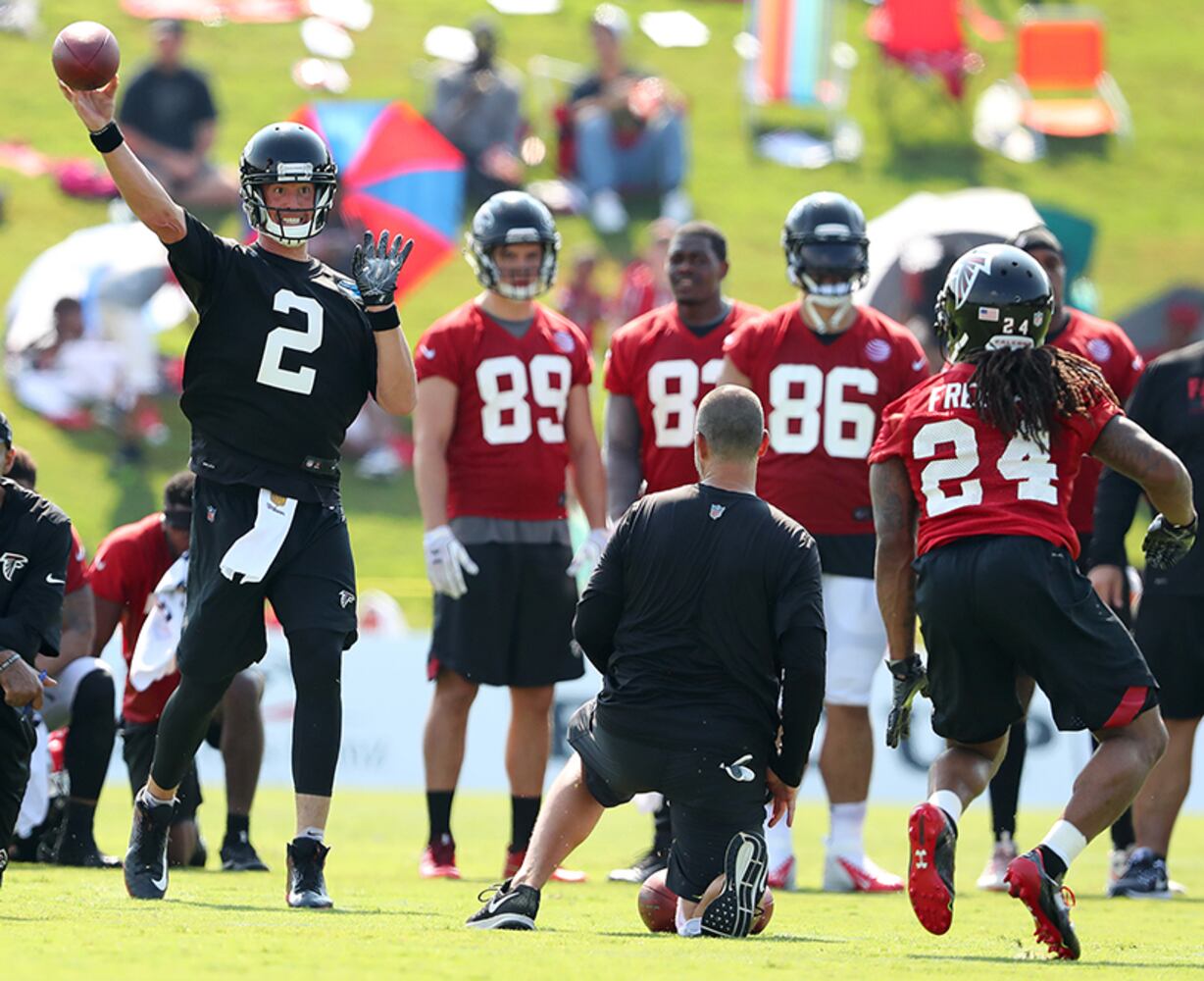 Photos: Falcons open training camp in Flowery Branch