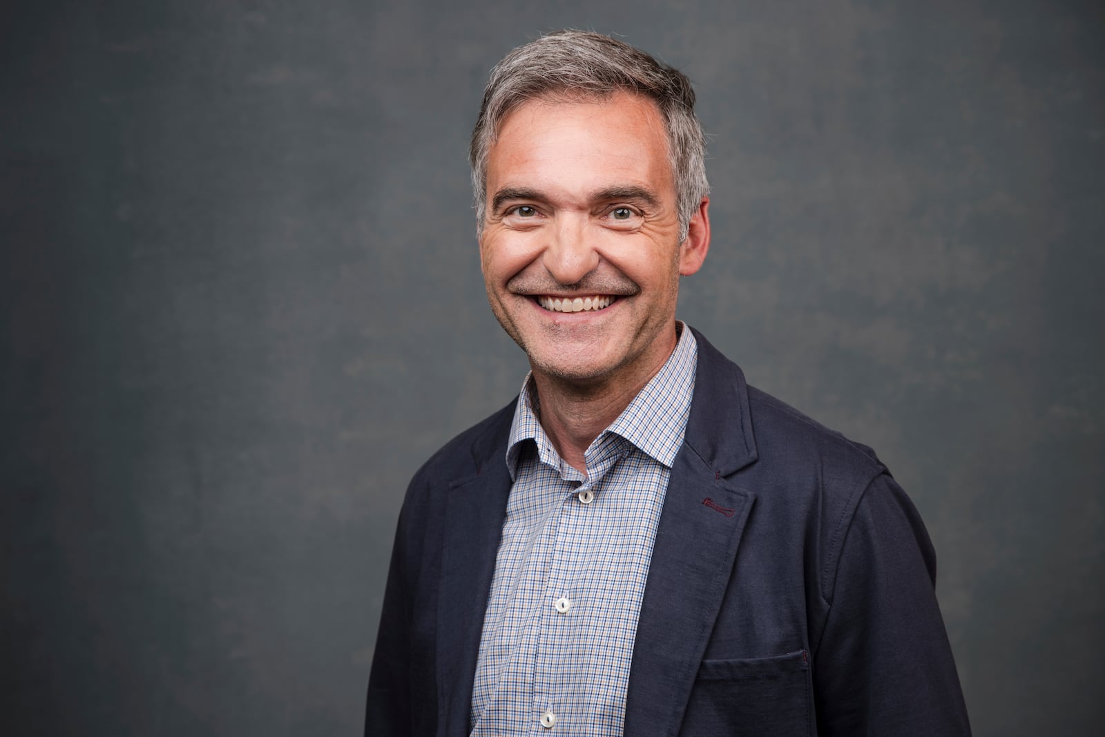 FILE - Steve Holland poses for a portrait to promote "Georgie & Mandy's First Marriage" during the Summer Television Critics Association Press Tour in Pasadena, Calif., on July 13, 2024. (Willy Sanjuan/Invision/AP, File)