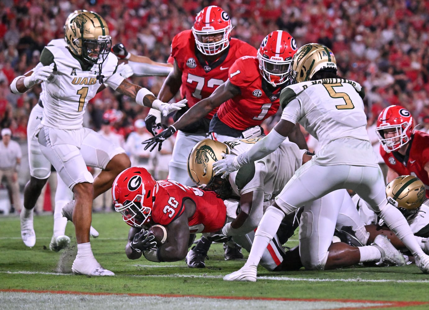 Georgia vs. UAB