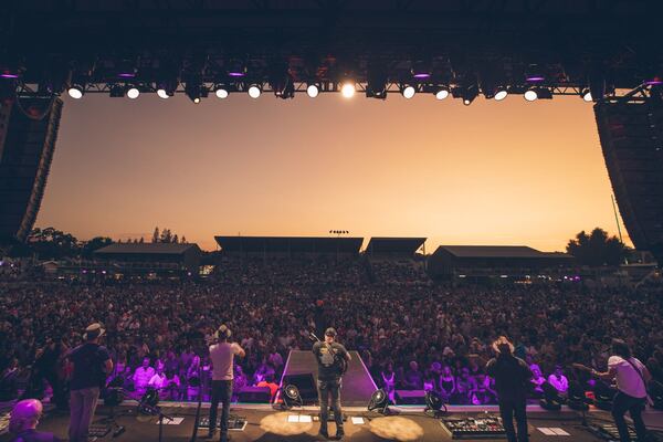 The Zac Brown Band couldn't tour this summer, as usual, but spent the quarantine recording new music remotely. Courtesy of Andy Sapp