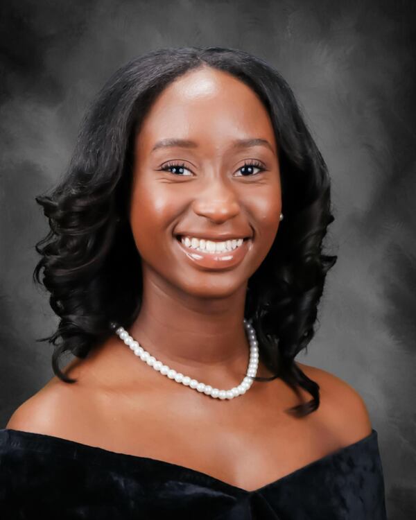 Lanier High School 2024 valedictorian Cara Escarment. (Courtesy photo)