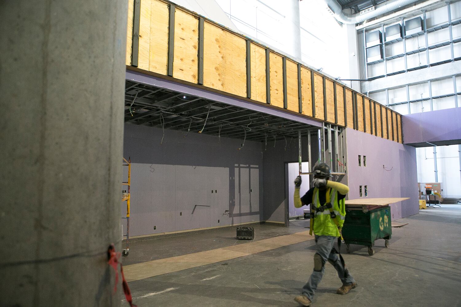 Photos: Hawks’ arena gets a facelift