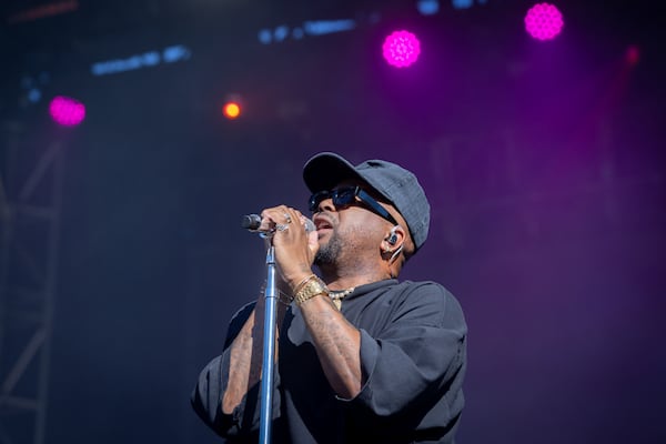 The-Dream performs at ONE Musicfest at Piedmont Park in Atlanta on Sunday, October 29, 2023. (Arvin Temkar / arvin.temkar@ajc.com)